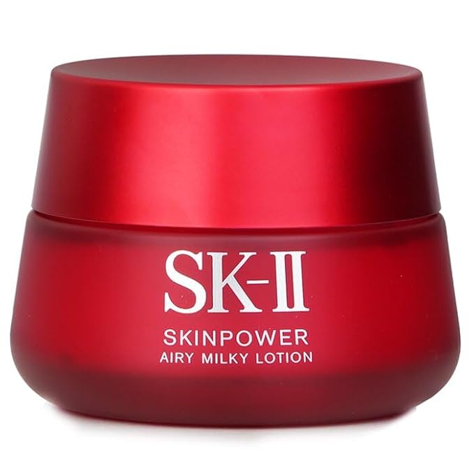 SK-II SKINPOWER Airy Milky Lotion 80g / 2.7 Oz – Lightweight Anti-Aging Face Moisturizer for Hydrated, Firm & Radiant Skin