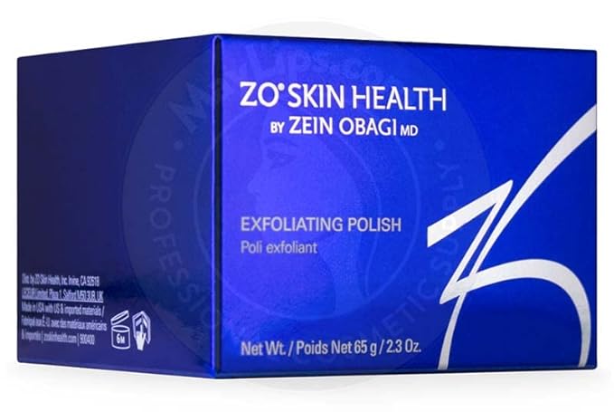 ZO Skin Health Exfoliating Polish 2.3 Oz (65g) – Professional Face Exfoliator with Magnesium Crystals for Smooth, Radiant Skin