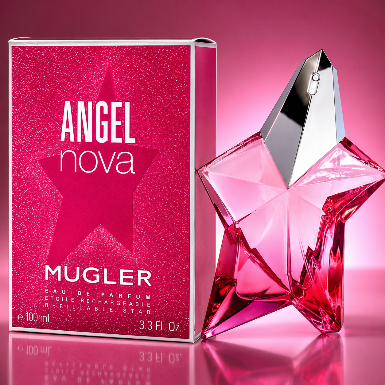 Mugler Angel Nova Eau de Parfum Refillable Star Bottle | Luxury Women's Perfume Product Image