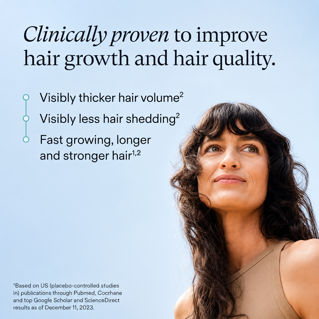 Nutrafol Women's Hair Growth Supplements, Ages 18-44, Clinically Tested for Visibly Thicker and Stronger Hair